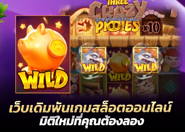 เว็บเดิมพันเกมสล็อตออนไลน์ มิติใหม่ที่คุณต้องลอง